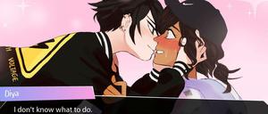 Screenshot aus dem Spiel "Butterfly Soup" entwickelt von Brianna Lei.
