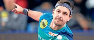 Timo Boll, 37, spielt für den deutschen Rekordmeister Borussia Düsseldorf in der Tischtennis-Bundesliga. Im März dieses Jahres wurde er der bislang älteste Weltranglistenerste.
