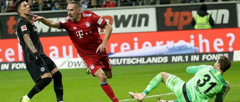 Franck Ribery wird auf seine alten Tagen noch einmal richtig wertvoll für die Bayern.