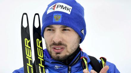 Russlands Biathlet Anton Schipulin.