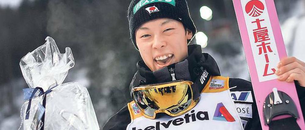 Ryoyu Kobayashi war im Weltcup bisher der überragende Springer. 