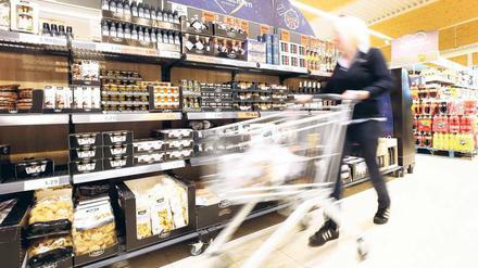 Ein Geheimnis macht Edeka um seinen Easy-Shopper. Fotos gibt die Einzelhandelskette nicht heraus. Hier ein klassisches Modell.