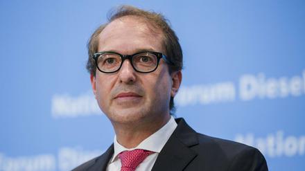 CSU-Landesgruppenvorsitzender Alexander Dobrindt. 