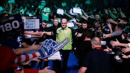 Der Niederländer Michael van Gerwen ist einer der großen Stars der Darts-Szene.