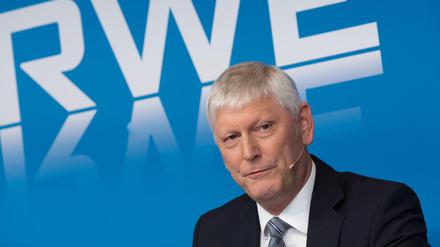 Der Chef des Energiekonzerns RWE Rolf Martin Schmitz.