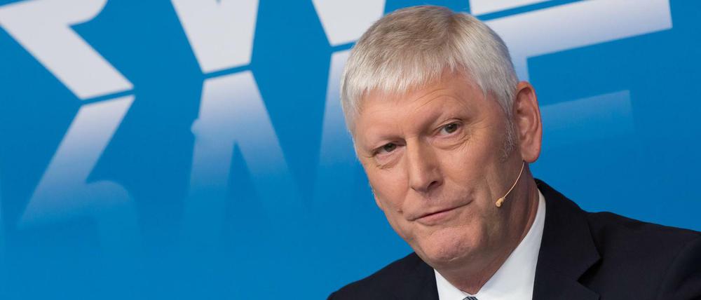 Der Chef des Energiekonzerns RWE Rolf Martin Schmitz.