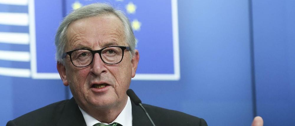 EU-Kommissionspräsident Jean-Claude Juncker. 