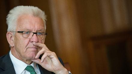 Baden-Württembergs Ministerpräsident Winfried Kretschmann (Bündnis 90/ Die Grünen). 