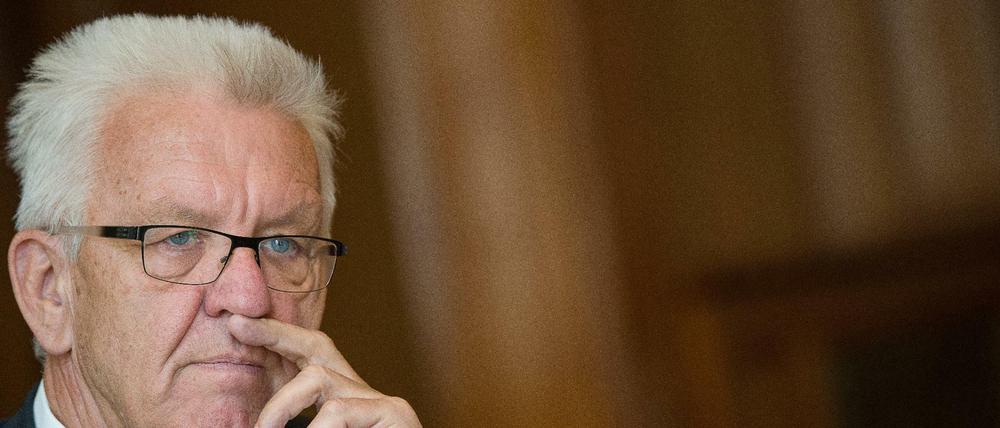 Baden-Württembergs Ministerpräsident Winfried Kretschmann (Bündnis 90/ Die Grünen). 