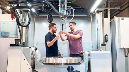 Drucken mit Draht. Die 3D-Metalldrucker der BIG-Tochter können Werkstücke produzieren, aber auch Kunstwerke im Auftrag von Designern. 