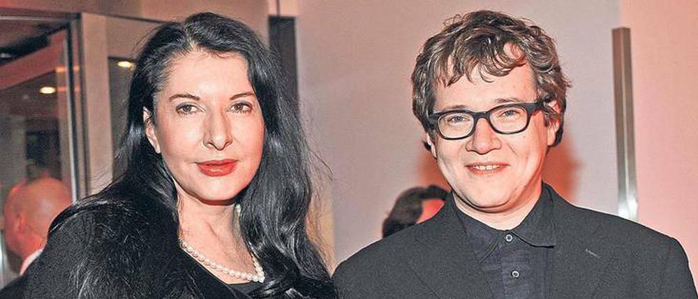 Großes Geheimnis. Ilya Khrzhanovsky, hier mit der Perfomancekünstlerin Marina Abramovic.