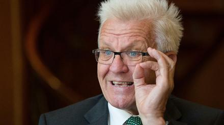 Winfried Kretschmann (Bündnis 90/Die Grünen), Ministerpräsident von Baden-Württemberg.