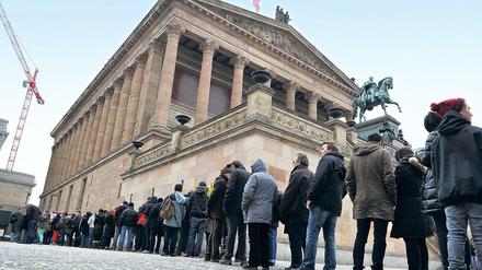 Kultur gegen Cash. In der Alten Nationalgalerie kostet der reguläre Eintritt 10 Euro, im Pergamonmuseum sogar 19 Euro.