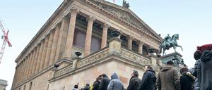 Kultur gegen Cash. In der Alten Nationalgalerie kostet der reguläre Eintritt 10 Euro, im Pergamonmuseum sogar 19 Euro.