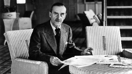 Thomas Mann, aufgenommen in den USA 1947