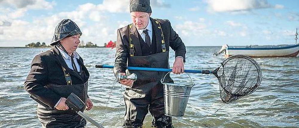 Eher Schrott statt Gold finden die Einwohner von Schwanitz.