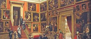 Von Dresden nach Madrid. Karl Louis Preusser „In der Dresdner Galerie“ (1881). 