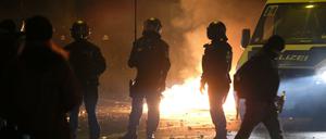 Die Polizei in Leipzig musste in der Silvesternacht mehrmals ausrücken.