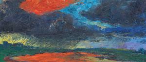 Gute Zeiten. Ketterer Kunst erzielte für Emil Noldes „Herbstwolken“ von 1929 über 1,5 Millionen Euro.