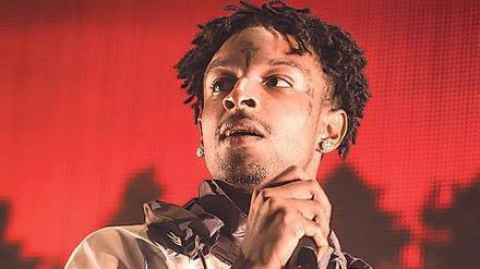 Der Rapper 21 Savage bei einem Auftritt in Austin, Texas.