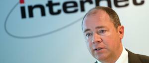 Auch Ralph Dommermuth, Vorstandsvorsitzender der United Internet AG, klagt gegen die Regeln der 5G-Mobilfunkauktion. 