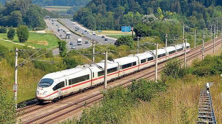 Einige ICE 3 dürfen vorerst nicht durch lange Tunnel fahren.