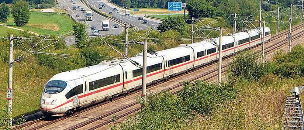 Einige ICE 3 dürfen vorerst nicht durch lange Tunnel fahren.
