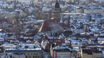 Die idyllische Innenstadt von Amberg. 