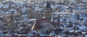 Die idyllische Innenstadt von Amberg. 
