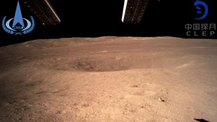 Die Rückseite des Mondes: Erste Aufnahmen der chinesischen Raumsonde "Chang'e 4" 