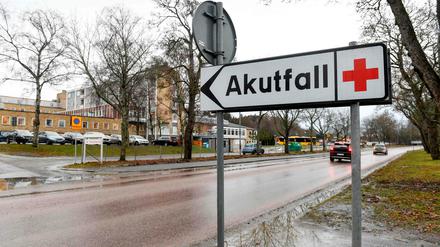 Notaufnahme im Krankenhaus in Enköping