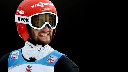 „Jetzt habe ich mal einen verhauen“ - Markus Eisenbichler landete in der Quali schon nach 116 Metern.