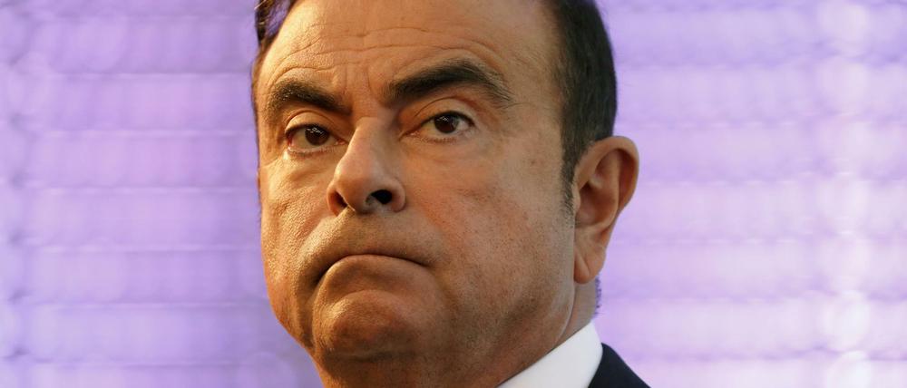 ehemalige Nissan-Chef Carlos Ghosn.