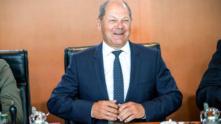 Herr über die gern gezahlten Steuern: Olaf Scholz, SPD-Bundesfinanzminister.