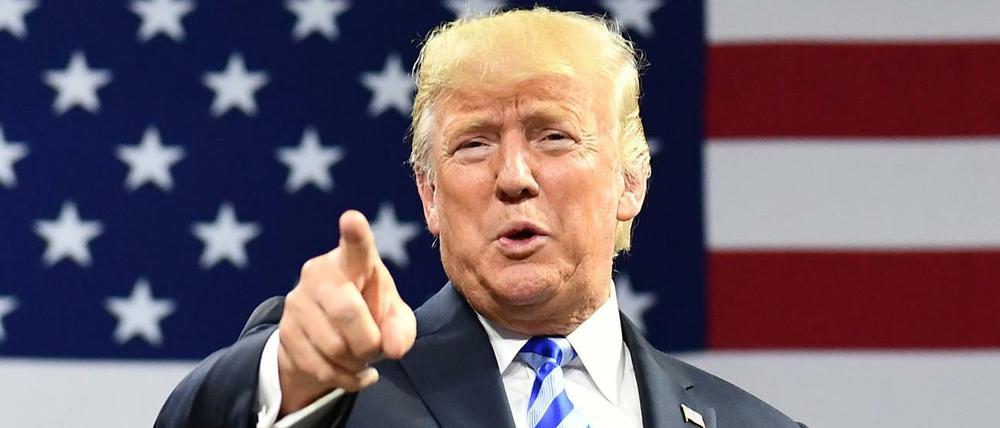 US-Präsident Donald Trump.