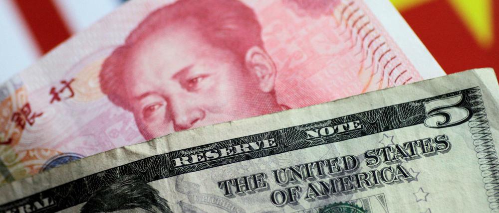 Handelsstreit USA vs. China: Es geht um Dollars und um Renminbi. 