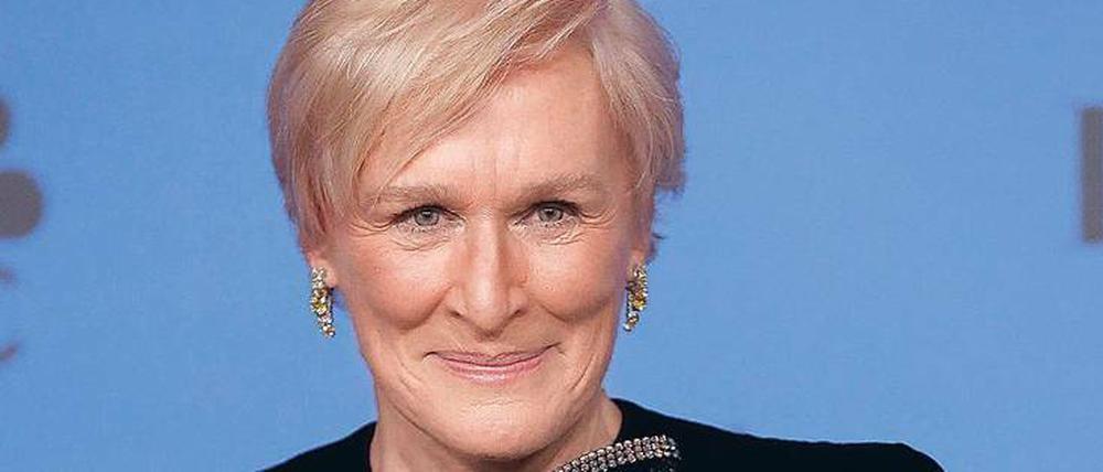 Auszeichnung für die Rolle einer duldsamen Frau. Glenn Close.