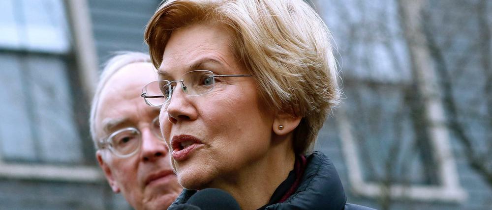 Elizabeth Warren, demokratische Senatorin aus dem Bundesstaat Massachusetts, ist eine der Hoffnungsträgerinnen der Demokraten.