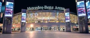 Für acht Tage Handballhalle. Die größte Arena von Berlin ist in der Vorrunde Spielstätte der Deutschen.