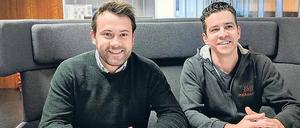 Merantix-Gründer Rasmus Rothe (l.) und Adrian Locher.