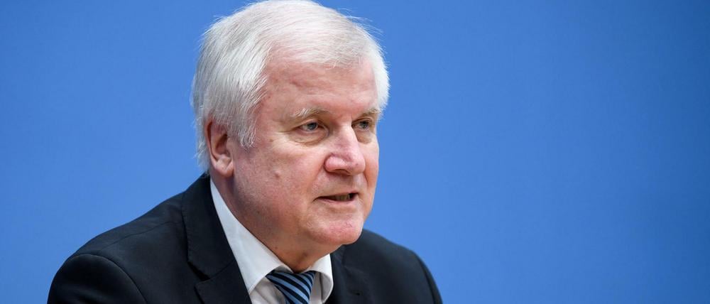 Horst Seehofer (CSU), Bundesminister für Inneres, Heimat und Bau