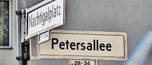 Die Umbenennung der Petersallee gilt noch immer als umstritten.