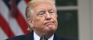 Schmallippige Zugeständnisse: Trump will eigentlich eine Einigung im Haushaltsstreit, von der Mauer nach Mexiko will er aber nicht ablassen.