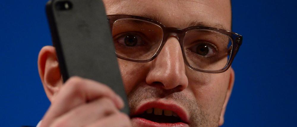 Will Patienten auch Datenzugang per Smartphone ermöglichen: Gesundheitsminister Jens Spahn (CDU).