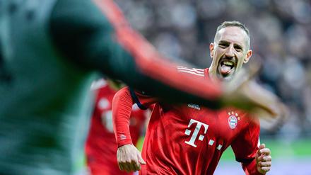 Vergeht ihm bald das Lachen? Ribery muss mit einer hohen Geldstrafe seitens seines Vereins rechnen. 
