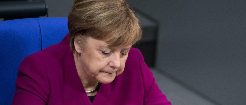 Bundeskanzlerin Angela Merkel (CDU) 
