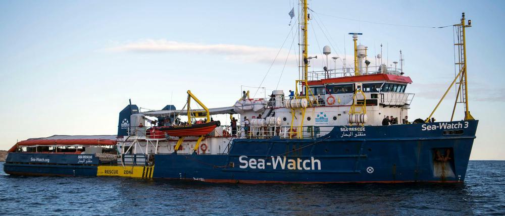 Das Sea-Watch-Rettungsschiff