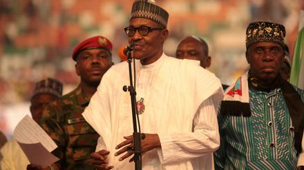 Nigerias Präsident Muhammadu Buhari.