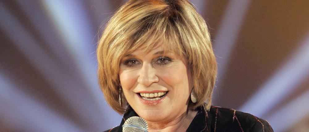 Aufrecht geh'n. Mary Roos im Jahr 2007 fotografiert. Am 9. Januar 2019 wird die Sängerin 70 Jahre alt.