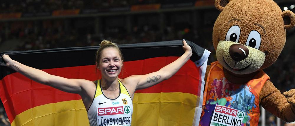 Platz zwei bei der EM, Platz eins bei der Wahl zur Leichtathletin des Jahres: Gina Lückenkemper.